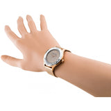 Buy Shop Swarovski Octea Nova Grey Dial Gold Mesh Bracelet Watch for Women - 5451634 USA Online