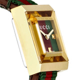 Buy Shop Gucci G-Frame Multicolored Dial Two Tone Nylon Strap Watch For Women - YA128527 USA Online