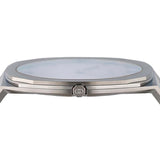 Buy Shop Gucci 25H Quartz Blue Dial Silver Steel Strap Unisex Watch - YA163408 USA Online