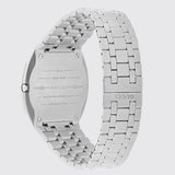 Buy Shop Gucci 25H Quartz Diamonds Silver Dial Silver Steel Strap Watch for Women - YA163401 USA Online