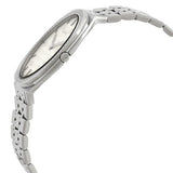 Buy Shop Gucci 25H Quartz Diamonds Silver Dial Silver Steel Strap Watch for Women - YA163401 USA Online
