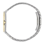 Buy Shop Gucci 25H Quartz Gold Dial Silver Steel Strap Watch for Men - YA163405 USA Online