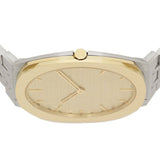 Buy Shop Gucci 25H Quartz Gold Dial Silver Steel Strap Watch for Women - YA163403 USA Online