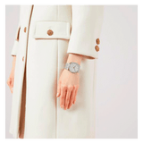 Buy Shop Gucci 25H Quartz Silver Dial Silver Steel Strap Unisex Watch - YA163407 USA Online