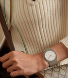 Buy Shop Gucci 25H Quartz Silver Dial Silver Steel Strap Watch For Women - YA163402 USA Online