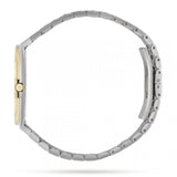 Buy Shop Gucci 25H Quartz Gold Dial Silver Steel Strap Watch for Men - YA163405 USA Online