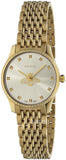 Buy Shop Gucci G Timeless Quartz Mother of Pearl Dial Gold Steel Strap Watch For Women - YA1265021 USA Online