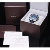 Buy Shop Gucci Coupe Chronograph Blue Dial Two Tone NATO Strap Watch for Men - YA131203 USA Online