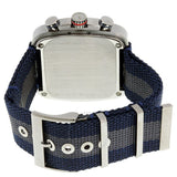 Buy Shop Gucci Coupe Chronograph Blue Dial Two Tone NATO Strap Watch for Men - YA131203 USA Online