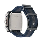 Buy Shop Gucci Coupe Chronograph Blue Dial Two Tone NATO Strap Watch for Men - YA131203 USA Online
