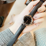 Buy Shop Gucci Diamantissima Diamonds Black Dial Black Leather Strap Watch For Women - YA141403 USA Online