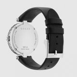 Buy Shop Gucci Diamantissima Diamonds Black Dial Black Leather Strap Watch For Women - YA141403 USA Online