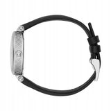 Buy Shop Gucci Diamantissima Diamonds Black Dial Black Leather Strap Watch For Women - YA141403 USA Online