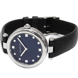 Buy Shop Gucci Diamantissima Diamonds Black Dial Black Leather Strap Watch For Women - YA141403 USA Online