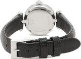 Buy Shop Gucci Diamantissima Diamonds Mother of Pearl Dial Black Leather Strap Watch For Women - YA141511 USA Online