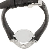 Buy Shop Gucci Diamantissima Diamonds Mother of Pearl Dial Black Leather Strap Watch For Women - YA141511 USA Online