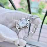 Buy Shop Gucci Diamantissima Diamonds Mother of Pearl Dial Silver Mesh Bracelet Watch for Women - YA141512 USA Online