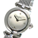 Buy Shop Gucci Diamantissima Diamonds Mother of Pearl Dial Silver Mesh Bracelet Watch for Women - YA141512 USA Online
