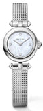 Buy Shop Gucci Diamantissima Diamonds Mother of Pearl Dial Silver Mesh Bracelet Watch for Women - YA141512 USA Online