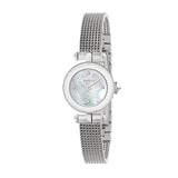 Buy Shop Gucci Diamantissima Diamonds Mother of Pearl Dial Silver Mesh Bracelet Watch for Women - YA141512 USA Online
