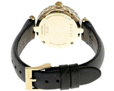 Buy Shop Gucci Diamantissima Mother of Pearl Dial Black Leather Strap Watch For Women - YA141505 USA Online
