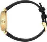 Buy Shop Gucci Diamantissima Mother of Pearl Dial Black Leather Strap Watch For Women - YA141505 USA Online