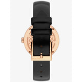 Buy Shop Gucci Diamantissima Quartz Black Dial Black Leather Strap Watch for Women - YA141401 USA Online
