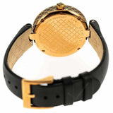 Buy Shop Gucci Diamantissima Quartz Black Dial Black Leather Strap Watch for Women - YA141401 USA Online