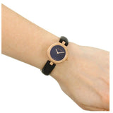 Buy Shop Gucci Diamantissima Quartz Black Dial Black Leather Strap Watch for Women - YA141501 USA Online