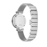 Buy Shop Gucci Diamantissima Quartz Diamonds Mother of Pearl Dial Silver Mesh Bracelet Watch for Women - YA141504 USA Online