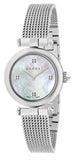 Buy Shop Gucci Diamantissima Quartz Diamonds Mother of Pearl Dial Silver Mesh Bracelet Watch for Women - YA141504 USA Online