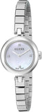 Buy Shop Gucci Diamantissima Quartz Diamonds White Dial Silver Steel Strap Watch For Women - YA141503 USA Online