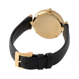 Buy Shop Gucci Diamantissima Quartz Mother of Pearl Dial Black Leather Strap Watch for Women - YA141404 USA Online