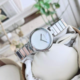 Buy Shop Gucci Diamantissima Quartz White Dial Silver Steel Strap Watch For Women - YA141402 USA Online