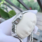 Buy Shop Gucci Diamantissima Quartz White Dial Silver Steel Strap Watch For Women - YA141402 USA Online