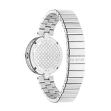 Buy Shop Gucci Diamantissima Quartz White Dial Silver Steel Strap Watch For Women - YA141402 USA Online