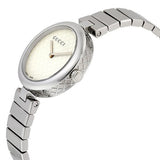 Buy Shop Gucci Diamantissima Quartz White Dial Silver Steel Strap Watch For Women - YA141402 USA Online