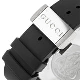 Buy Shop Gucci Dive Analog Quartz Black Dial Black Rubber Strap Watch For Men - YA136204 USA Online