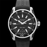 Buy Shop Gucci Dive Analog Quartz Black Dial Black Rubber Strap Watch For Men - YA136204 USA Online