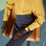 Buy Shop Gucci Dive Automatic 18K Gold Silver Dial Silver Steel Strap Watch for Men - YA136357 USA Online