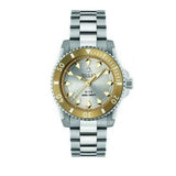 Buy Shop Gucci Dive Automatic 18K Gold Silver Dial Silver Steel Strap Watch for Men - YA136357 USA Online