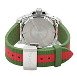 Buy Shop Gucci Dive Automatic Black Dial Two Tone Rubber Strap Watch for Men - YA136349 USA Online