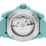 Buy Shop Gucci Dive Automatic Green Dial Green Rubber Strap Unisex Watch - YA136344 USA Online