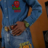 Buy Shop Gucci Dive Automatic Green Dial Green Rubber Strap Unisex Watch - YA136345 USA Online