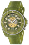Buy Shop Gucci Dive Automatic Green Dial Green Rubber Strap Unisex Watch - YA136345 USA Online
