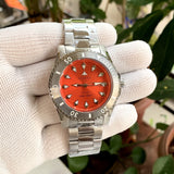 Buy Shop Gucci Dive Automatic Orange Dial Silver Steel Strap Watch for Men - YA136355 USA Online