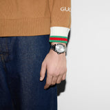 Buy Shop Gucci Dive Automatic Silver Dial Silver Steel Strap Watch for Men - YA136354 USA Online