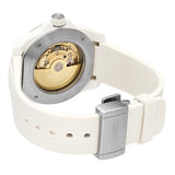 Buy Shop Gucci Dive Automatic Transparent Dial White Rubber Strap Watch For Men - YA136343 USA Online