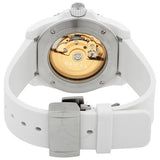 Buy Shop Gucci Dive Automatic Transparent Dial White Rubber Strap Watch For Men - YA136343 USA Online