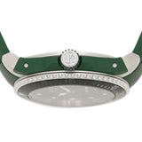 Gucci Dive Black Dial Green Rubber Strap Watch For Men - YA136310